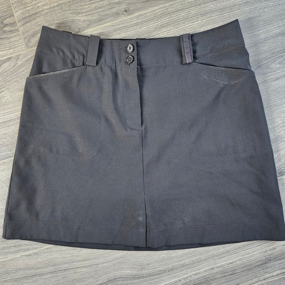 Nike Golf Pants - Nike Golf Dri-Fit Womens Skort Size 8 Medium Black Short Skirt Liner 256868